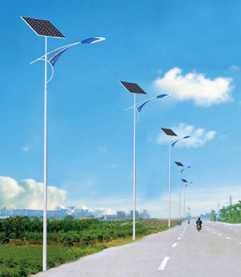 6米30瓦太陽能路燈